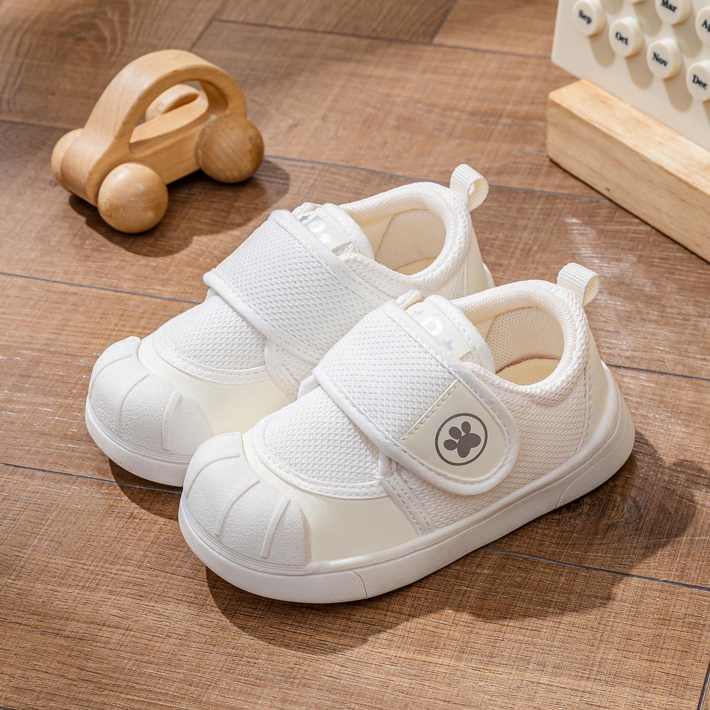 

Kids 2026 Spring White Shoes for Girls & Boys - Indoor Kindergarten Shoes 28, 17.3cm interior, foot 16.8cm