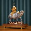 Color Copper Shepherd Boy Riding Cattle Decoration Home Hallway Office Opening And Housewarming Gift Decorations