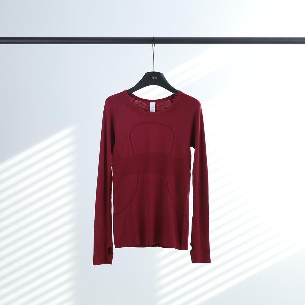 Women's Quick-Dry Long Sleeve Sports Top - Tight-Fit, Sweat-Wicking Yoga & Running Shirt