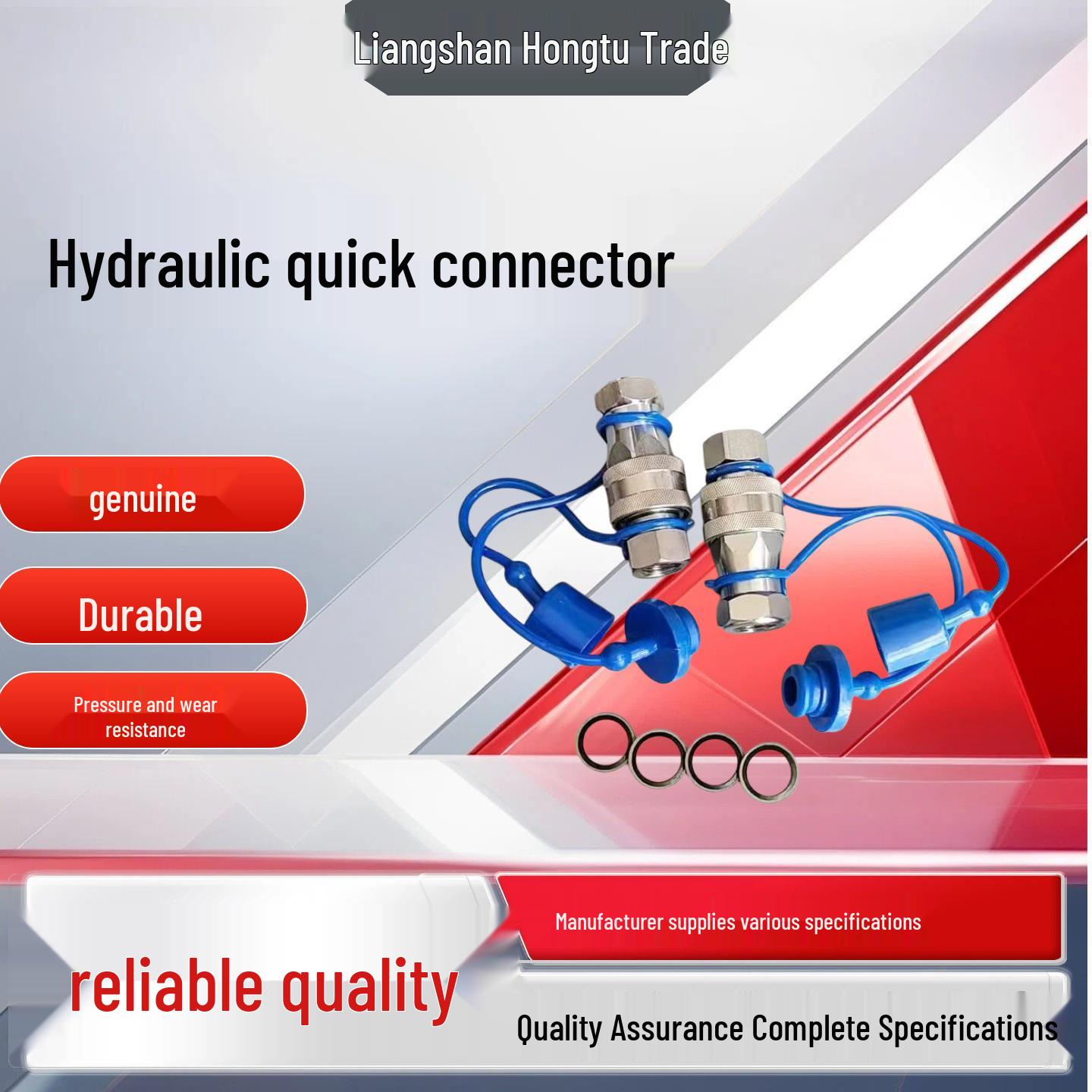 

Hydraulic Quick Coupling M22*1.5/M20*1.5 for Tractor Oil Pressure Pipes Others