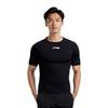 Li Ning Fitness Series Workout Clothing Men's Black AUDT017-1