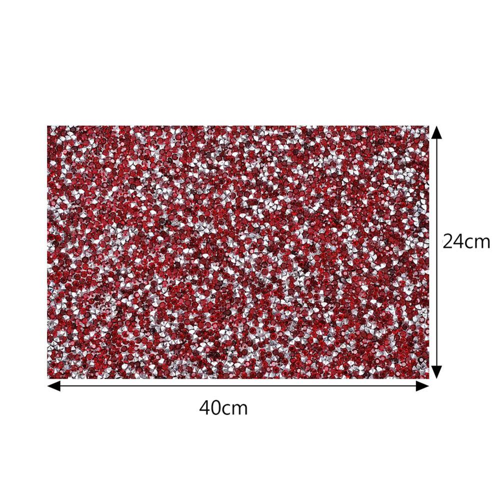 Fashion Sewing Wedding DIY Glitter Strass Band Crystal Mesh Trim Resin Applique Rhinestones Sticker