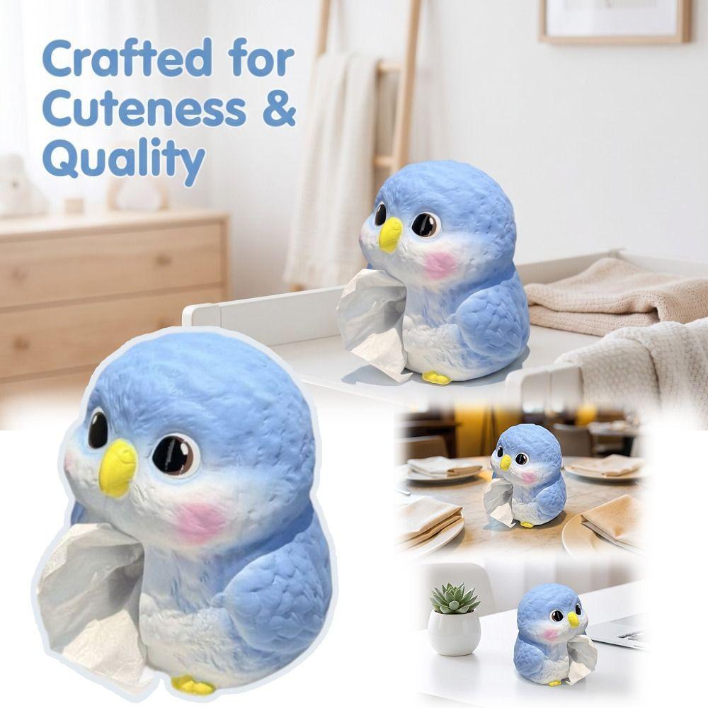 Creative Design Ceramic Tissue Box Ceramic Material Desktop Tissue Holder  Home Tabletop