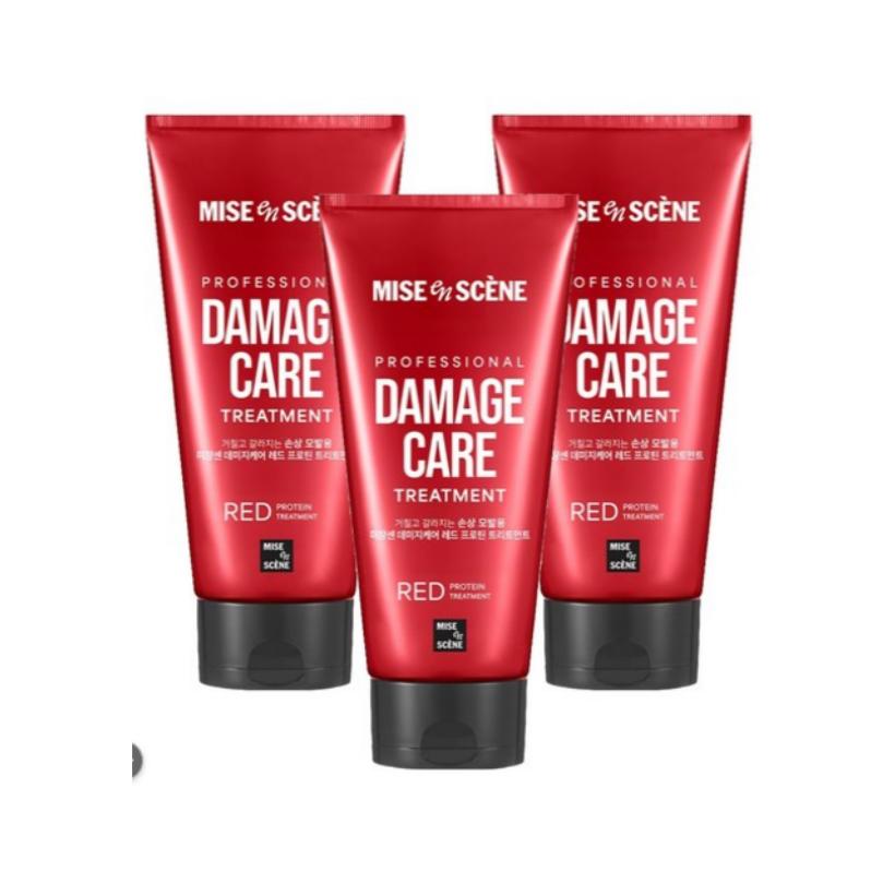 

Mise En Scene Damage Care Rose-Protein Treatment 330ml 3ea Korea Beauty