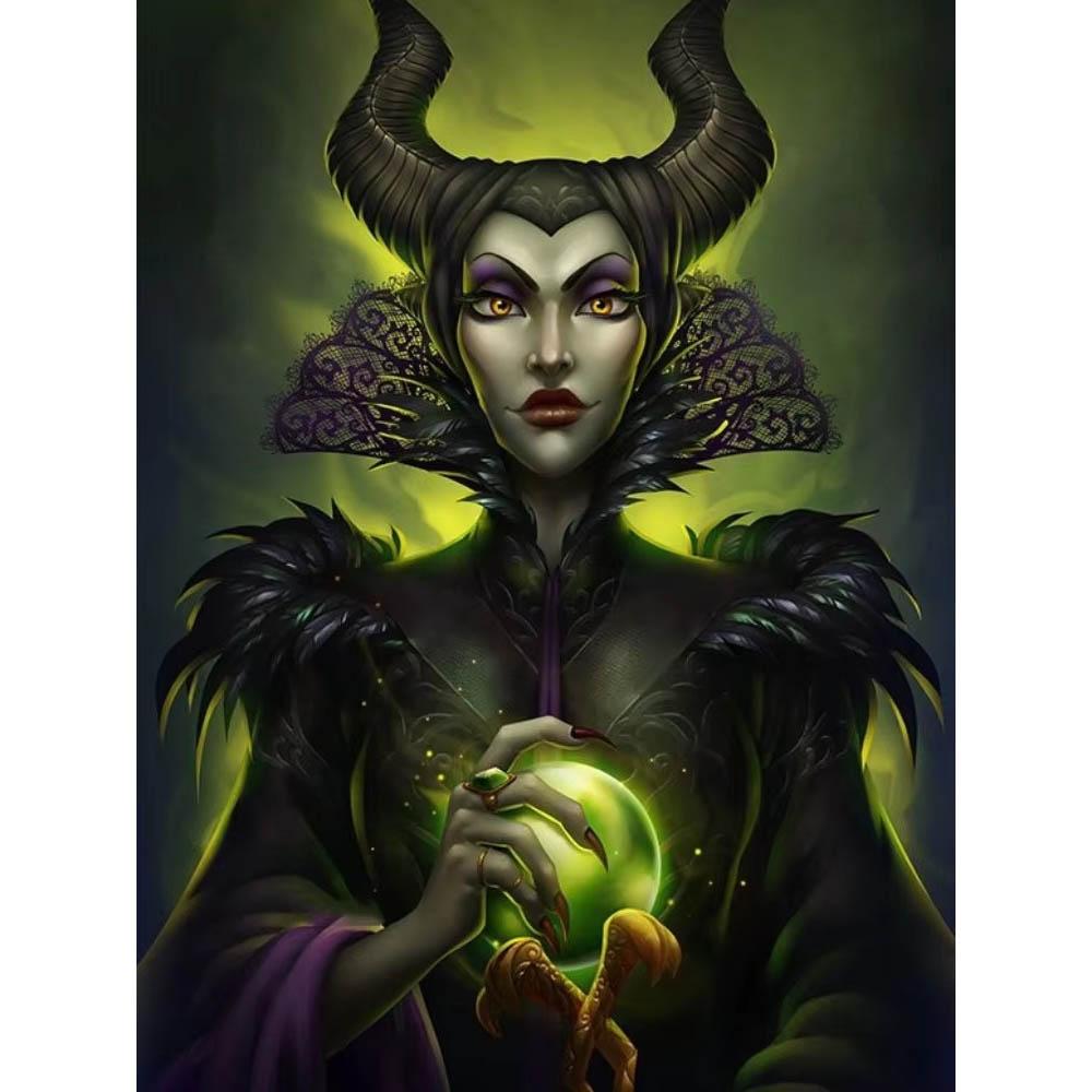 Maleficent Dark Style Diamond Painting New Full Diamond Gothic Style DIY Diamond Embroidery Material Pack