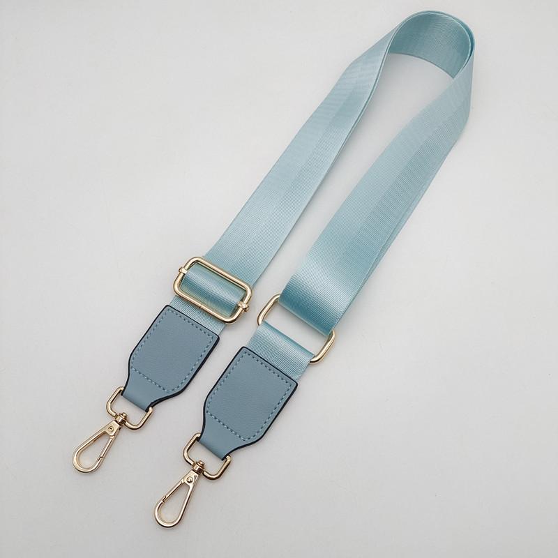 New Nylon Color Braided Adjustable Long Strap Women's Bag Replacement Strap One Shoulder Oblique Span Bag Strap Accessories