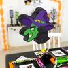 Witch Pinata Halloween Decor Photo Prop Empty Organizer with Rod Blindfold Party Supplies for