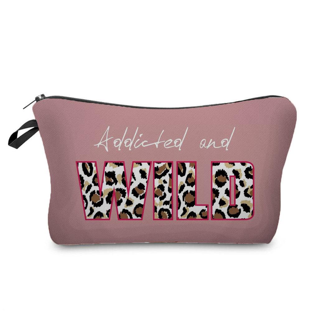 Women Lips Print Cosmetic Bag Toiletries Organize Travel Storage Case 6382