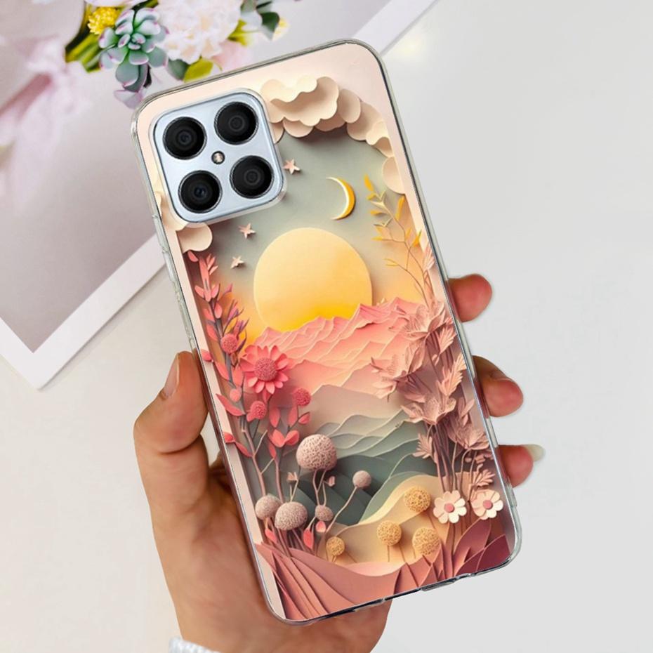 Lovely Printing Case For Honor X8 TFY-LX1 TFY-LX2 TFY-LX3 Soft Silicone TPU Back Cover For HonorX8 X 8 4G Phone Cases
