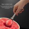 Efficient Steel Spoon Ice Cream Spoon Portable Household Ice Cream Baller Practical Falafel Scoop for Parties and Dining
