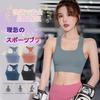 FLYSHION Sports Firm Stretchy Training Mesh Bra, Support, Wear, Material, Sweat-Wicking, Quick-Drying, 2-Pack