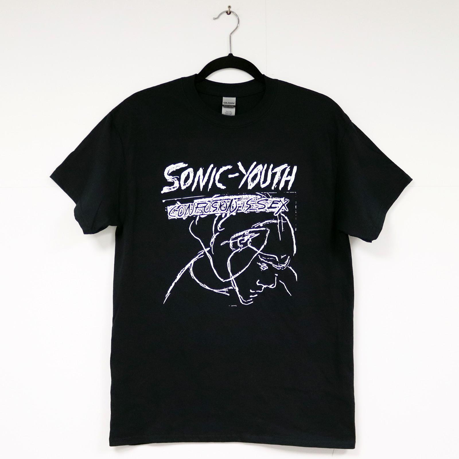 26 Sonic Youth - Confusion Is Sex - T-Shirt Noise Rock Grunge Punk Unisex T-Shirt L