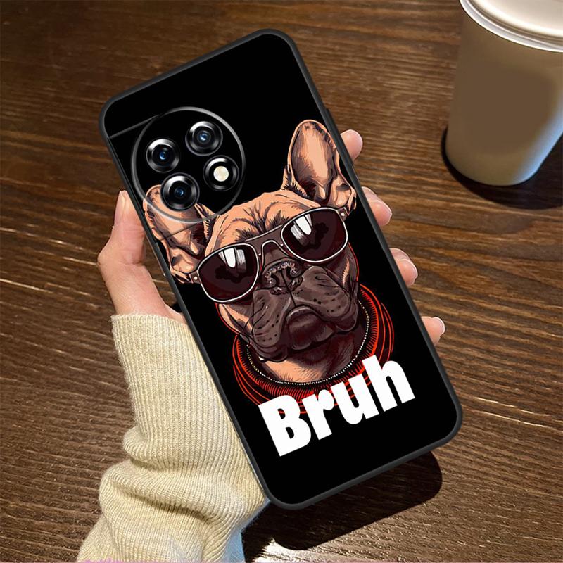 Englische Bulldogge Mops Für OnePlus 15 13 12 11 15R 13R 12R 8T 10T 13T Hülle Für OnePlus Nord 5 CE 2 3 4 Lite N20 N30