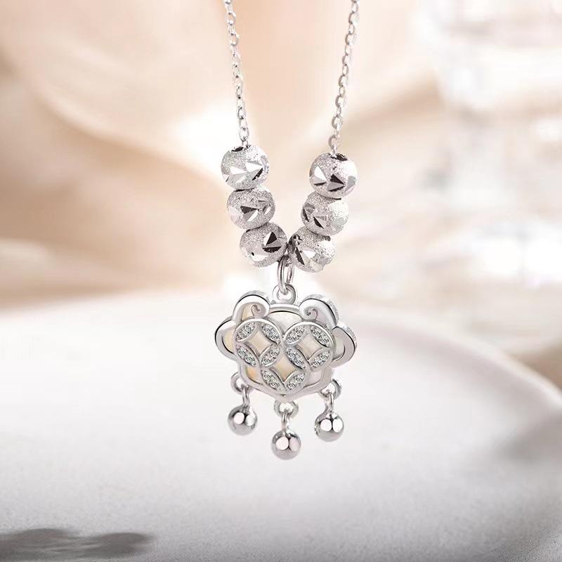 

Ожерелье Zhaocai Ping An Lock в национальном стиле с медной монетой, подвесной светильник, роскошный простой праздничный подарок, цепочка на ключицу, начало перевода javascript:;