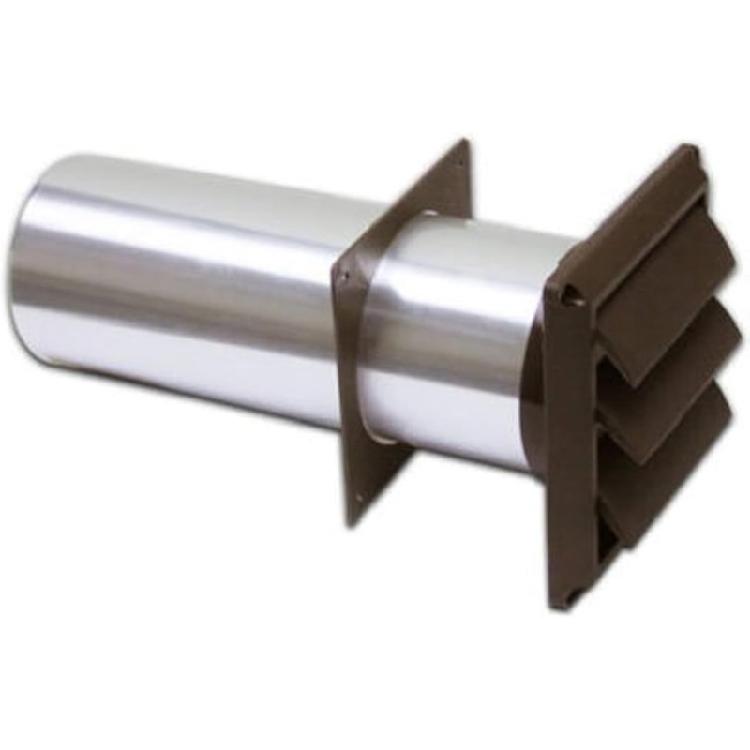 Universals 4inch Dryer Vent Kits Extracts Valves Duct Grills Cover Dryer Vent Wall Plate With Hose for Bathroom Exhaust Fan