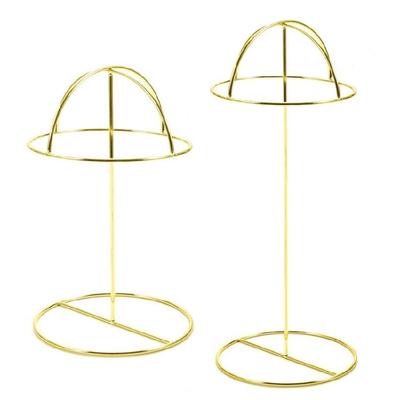 Tabletop Hat Rack Display Stand Metal Hat Stand for Tabletop Delicate Designs Rack for Baseball Caps Accessory Storage