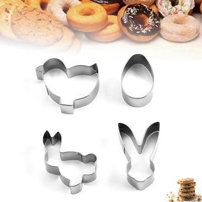 Stainless Steel Mini Animal Cookie Cutter Set