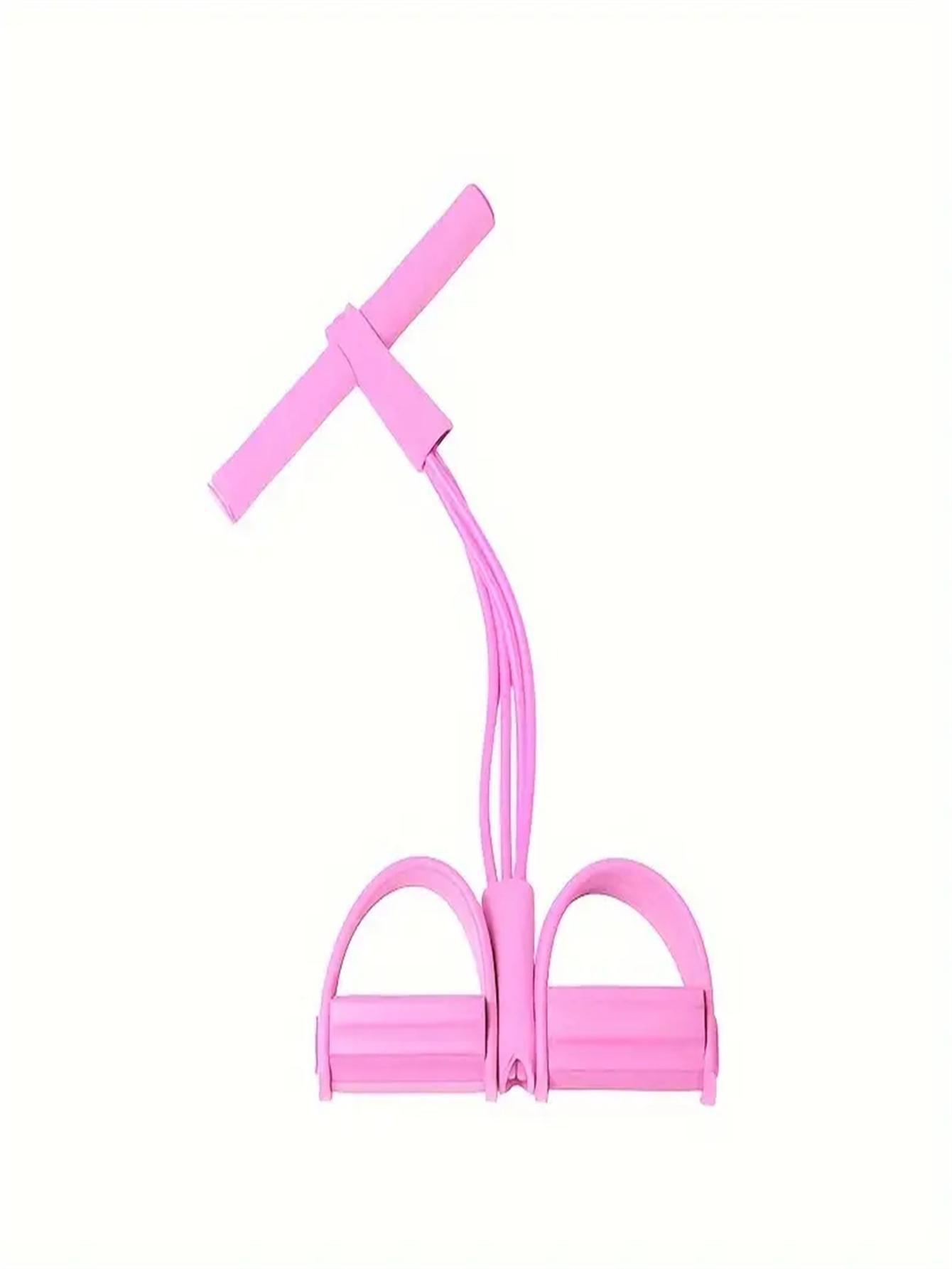 

Подтяните и приведите в тонус все тело с помощью педальных эспандеров - Оборудование для йоги для растяжки живота, талии, рук и ног! розовый