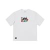 X 7 Up Collaboration Letter Number Logo Printed Short Sleeve T-Shirt Men Tops White LMT0053644LE00FK14000