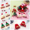 Sequin Christmas Hat Hairpin Merry Christmas Decor Children Christmas Hair Clip Cute   Children's