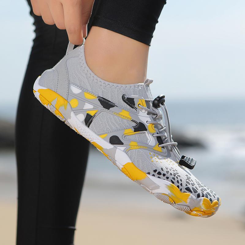 Quick Dry Beach Aqua Sneakers Men Women Breathable Lightweight Water Sports Shoes Non-slip for Outdoor Wading Surfing Diving