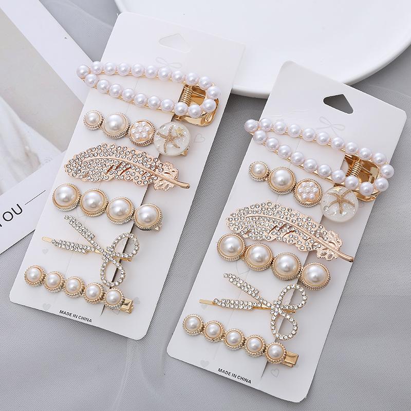 Fashionable and Retro Feather Hair Clip Exquisite Cartoon Bear Baby Hair Clips Personalized Hair Clips for Women Accessories
