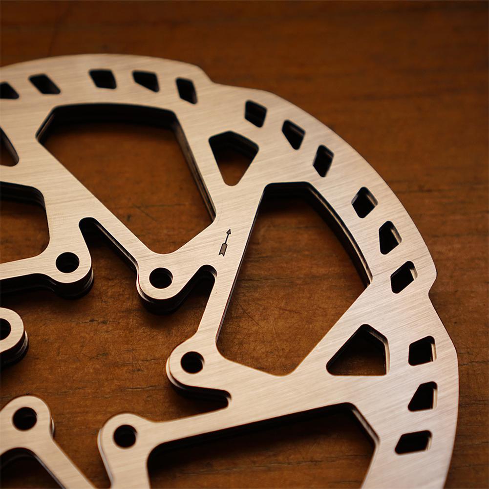Electric Scooter Brake Rotor Thickness 2.3mm E-Bike Disc Brake Rotor Bike Disc Thickening Brake Rotor for Electric Scooter