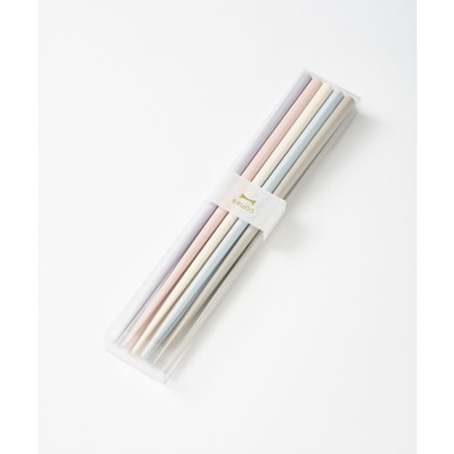 BRUNO BRUNO Wakasa Lacquerware Chopsticks Set (5 pairs), Navy, No Size, RBHK022-B