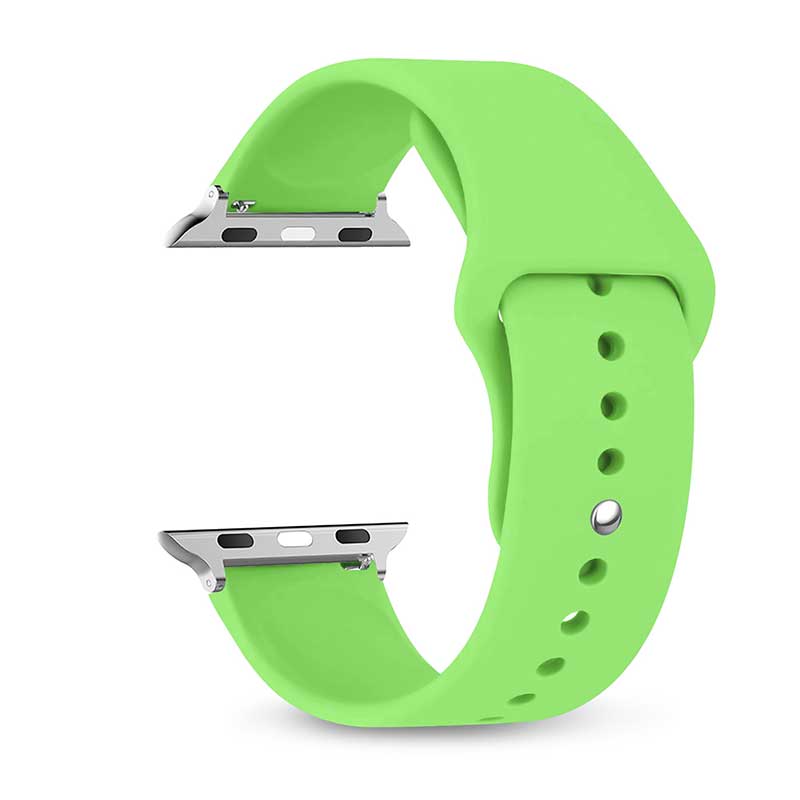 Silicone Band For Watch Strap 44mm 45mm 40mm 41mm 42-38mm 45 Mm Sport Bracelet Iwatch Series 8 7 6 5 4 3 SE 9 Ultra 2 49mm