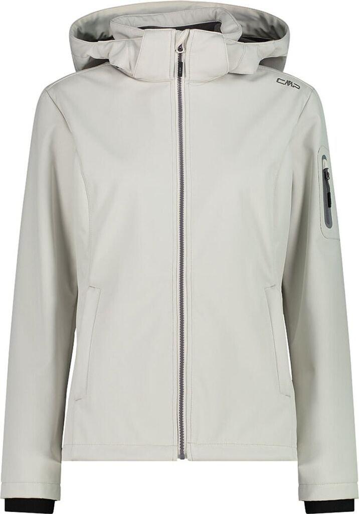 CMP Softshell Jacket Zip Hood Women (39A5006) Woman Softshelljacket (39a5006-A238) Vanilla