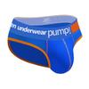 Trendy Low Rise Color Block Slim Fit Hip-Lifting Men's Sport Briefs