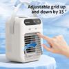 Tragbarer Klimaanlagenventilator, 2-in-1 Mini-Kühler und Luftbefeuchter, Leiser Persönlicher Kühlventilator für Zuhause, Büro, Außenbereich