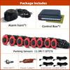 8 Parktronic Original Plane Parking SensorsEmbedded  for Bumper Adjustable DepthTo Assist Rear and Front Backup Radar System....