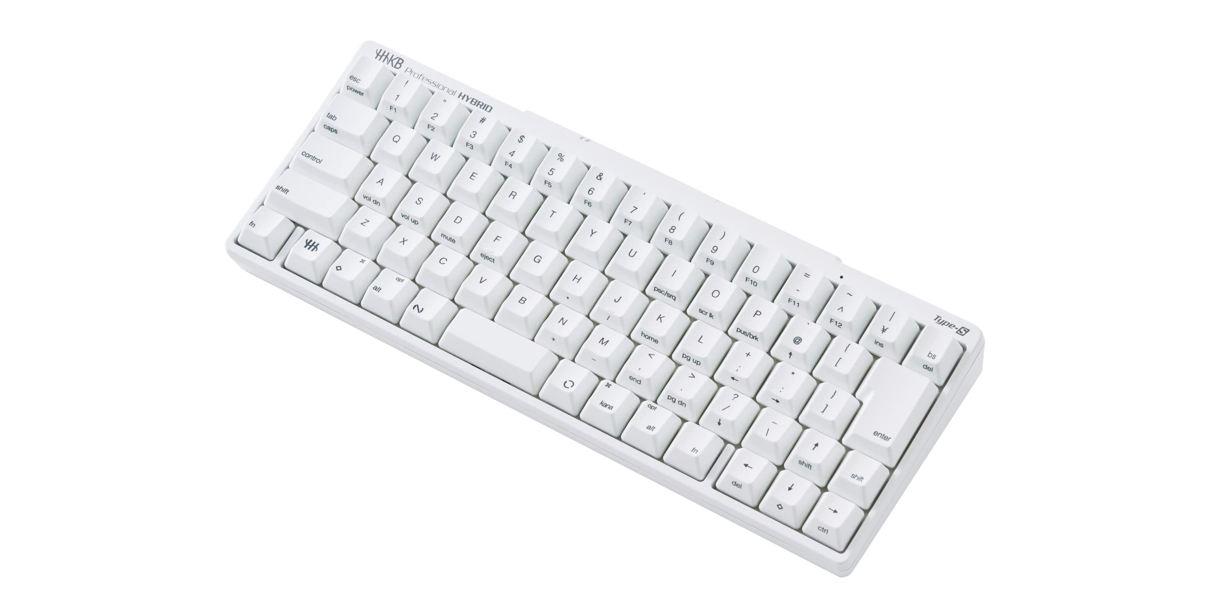 

PFU Keyboard HHKB Professional HYBRID Japanese Type-S Layout/Snow сніг