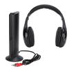 5 in 1 Wireless Headphones HiFi Deep Bass FM Radio Over Ear Headphones with Monitoring for PC TV Audio Device