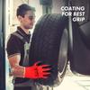 Latex Work Gloves and Safety Work Gloves Waterproof Seamless Knit Gloves for Mechanical Excellent Suitable for Warehouses and Red [HPHST] Hand-Coated