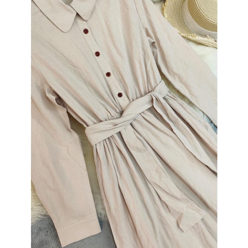 Women Vintage Bohemian Long Sleeve Long Casual Maxi Dress