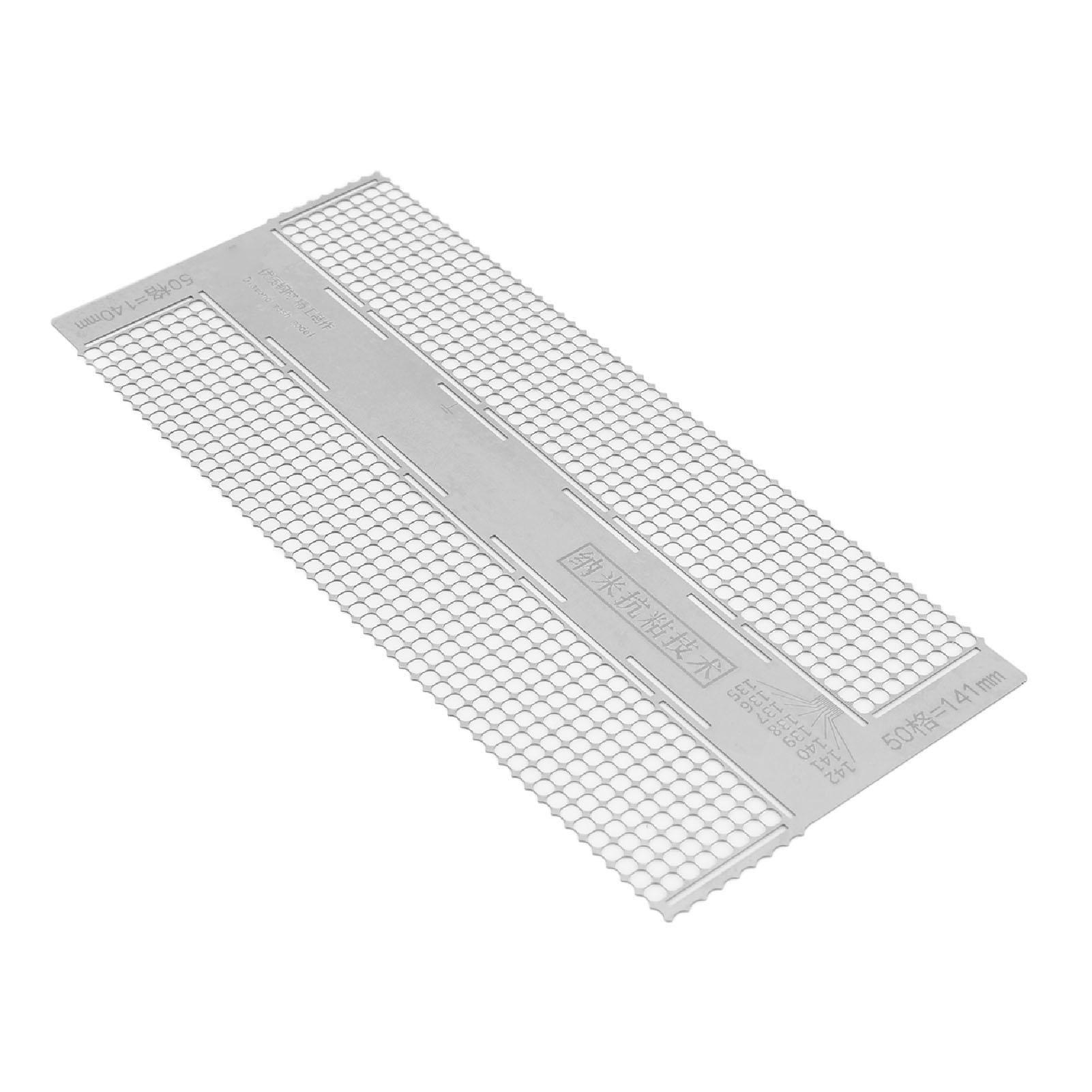 

Линейка для рисования стразами из нержавеющей стали с 800 отверстиями, линейка для рисования для вышивки