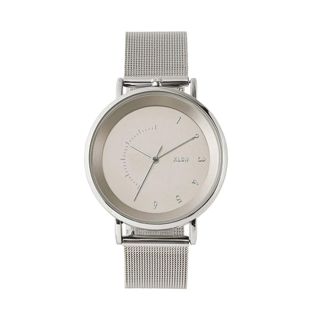 Klon Solar Watch Unisex Solar No Battery Replacement Needed Slim Replacement Strap Available 38mm KLON SLIM SOLAR STYLE CONNECTION FIRST 38mm - Men's