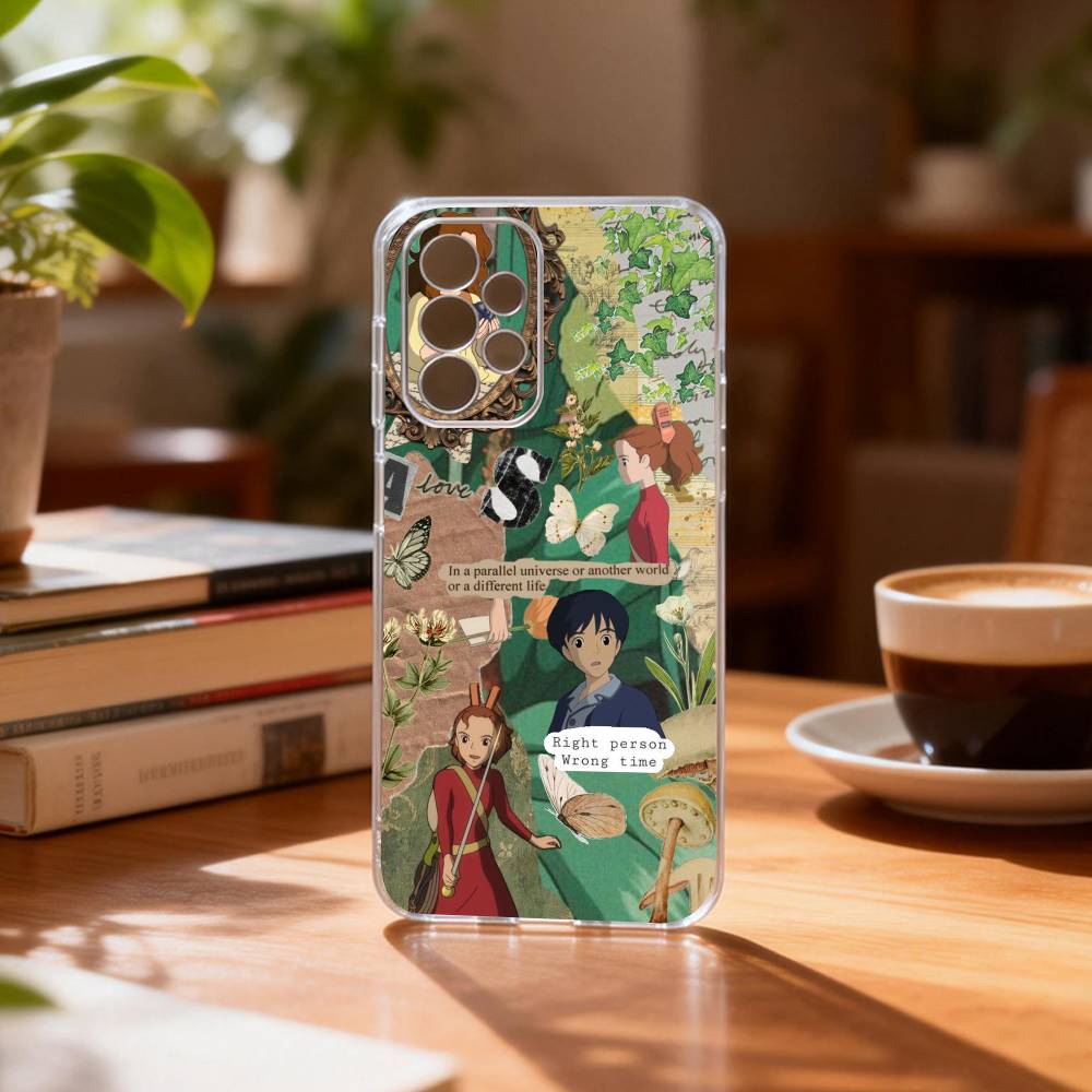 

The S-Secret World of A-Arrietty-es Phone Case For Samsung S25,S24,S21,S22,S23,S30,Ultra,S20,Plus,Fe Transparent Cover Samsung S305G
