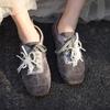 Fashion Flats Women Sport Suede Fashion Loafers Shoes Casual Walking Woman's Sneakers 2025 Running Dress Chaussure Femme