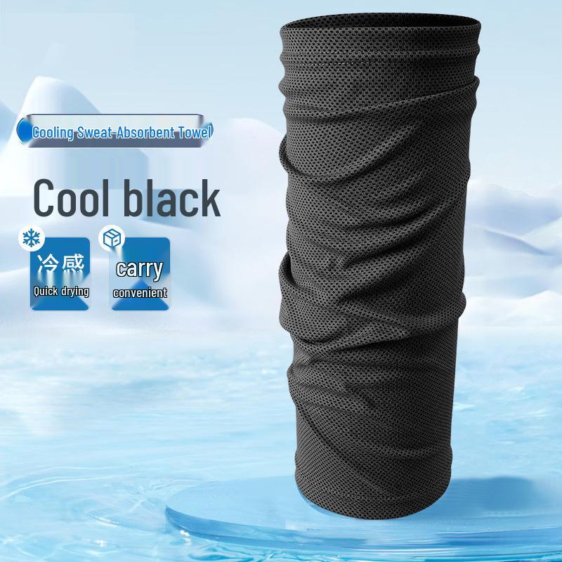 Ice-Feeling Breathable Sports Wristband: Sweat-Absorbing and Wiping for Men & Women - Perfect for Running, Fitness, Basketball, and Badminton.