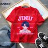 Summer Kpop Demon Hunters Children's Clothing Short Sleeve T-shirt Cute Kpop Demon Hunters Tiger Harajuku Tshirt for Boys Girls