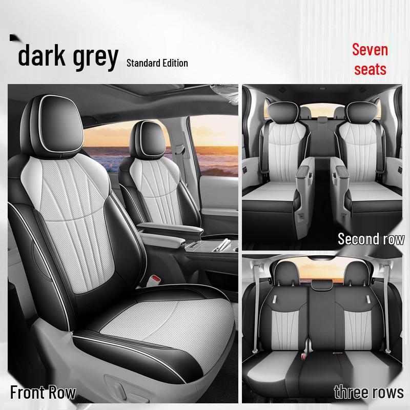 Toyota Granvia Seat Cushions: Fits 26 Models, All-Season, 7-Seater Business Vehicle Covers Granvia