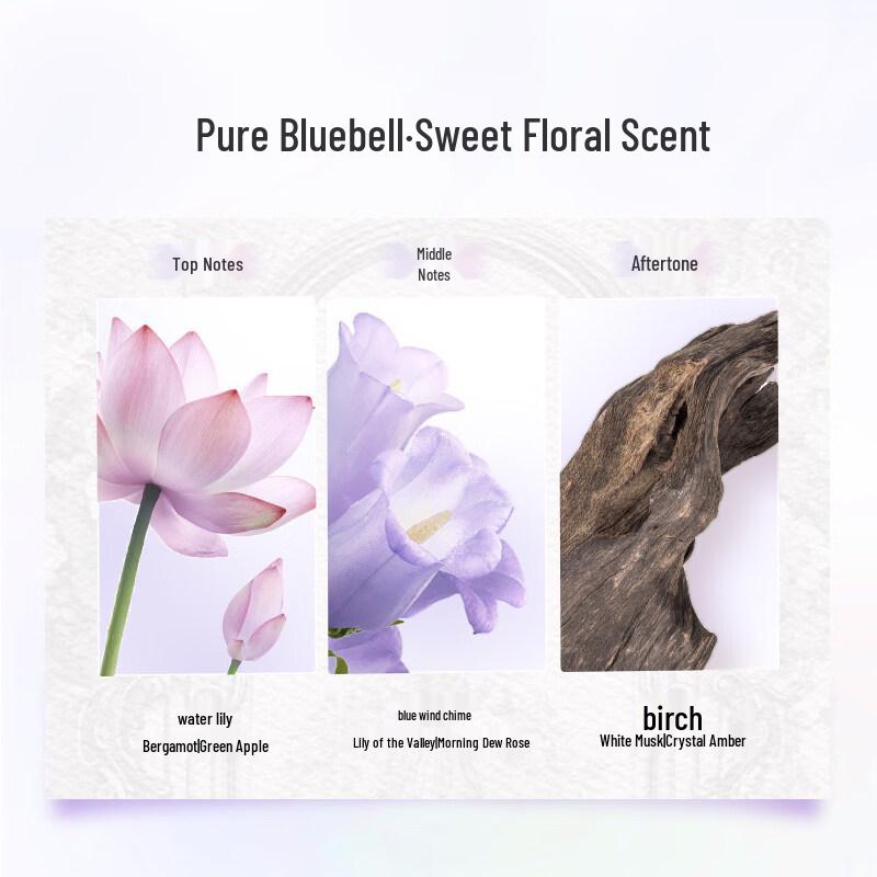Lux Blue Wind Chime Hair Care Set