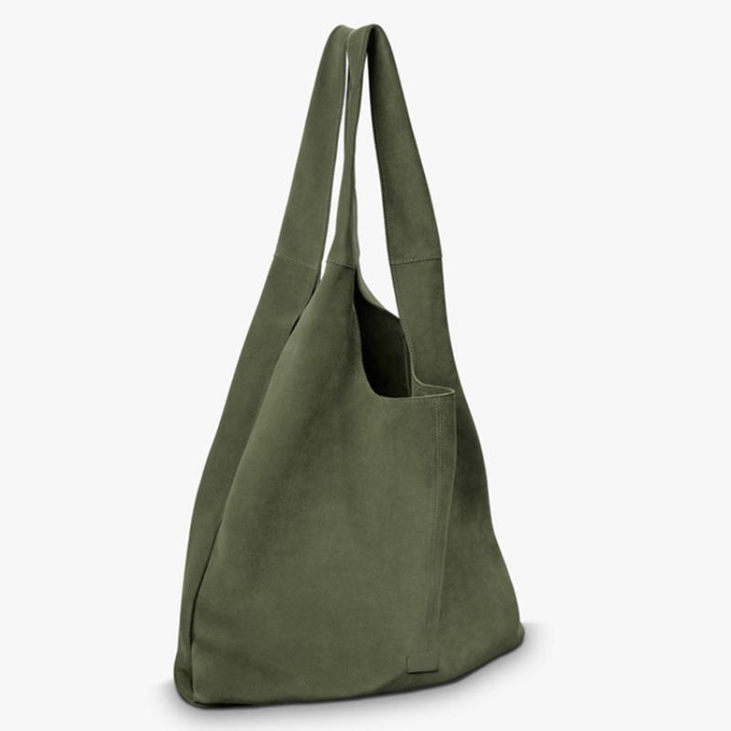 Imitation Suede Shoulder Bag Generation Stray Bag Women's Soft Leather Handbag OEM