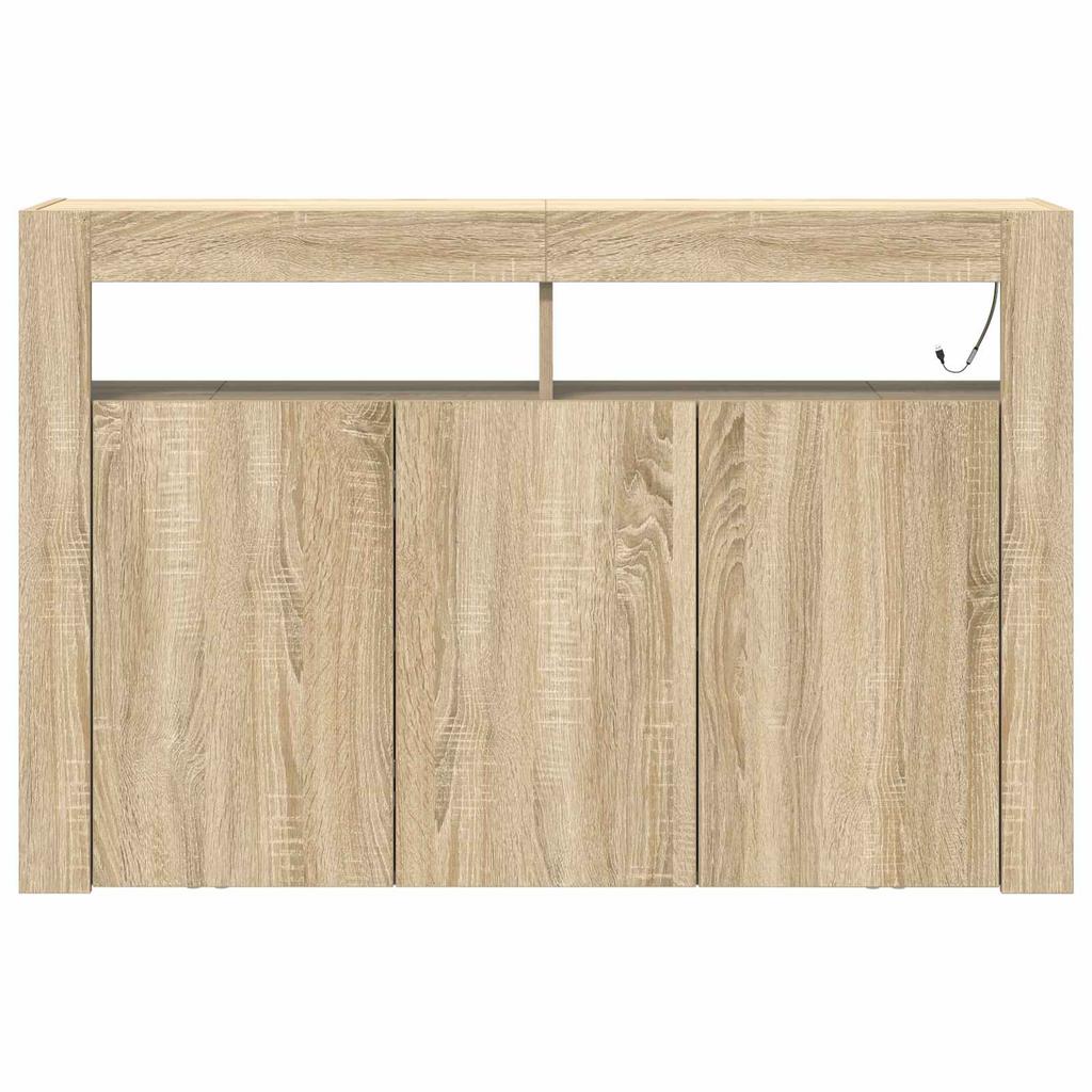 Sideboard Sonoma Oak 116 x 30 x 75 cm Particleboard