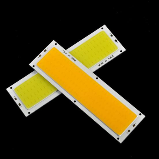 Durable 12-24V 1000LM LED Strip Light 10W COB Power Lamp Chip Warm Cool