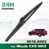 Rear Windshield Wipers Blades,Premium All-Season Wiper blades Replacement For Mazda CX9 MK2 2016-2023,Natural Rubber Bayonet,Easy to Install 14″