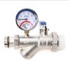 Combined Pressure & Temperature Gauge for Gas & Water Range 0-10 Bar 0-120℃